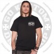 Dragstrip Kustom Mens T`shirt Iron Hog